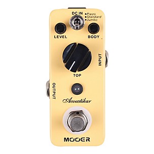 Mooer Acoustikar Acoustic Guitar Simulator Effects Pedal