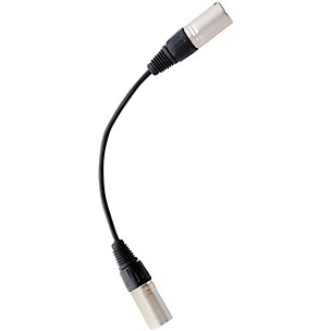 Point Source Audio Adapter cable with 4-pin male XLR to 5-pin Male stereo XLR