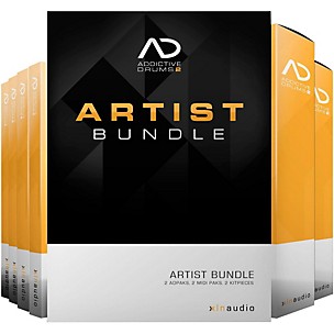 XLN Audio Addictive Drums 2  Artist Bundle