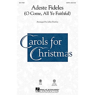 Hal Leonard Adeste Fideles CHOIRTRAX CD Arranged by John Purifoy
