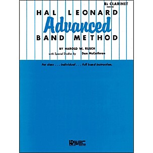 Hal Leonard Advanced Band Method - B-Flat Clarinet