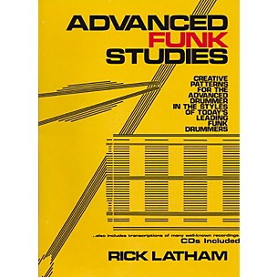 Carl Fischer Advanced Funk Studies for Drums (Book/CD)