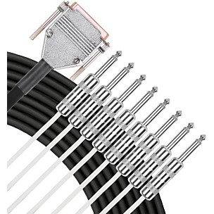 Livewire Advantage 8-Channel Snake D-sub to 1/4" TRS