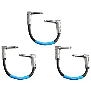 Livewire Advantage Instrument Patch Cable Angled/Angled 3-Pack -