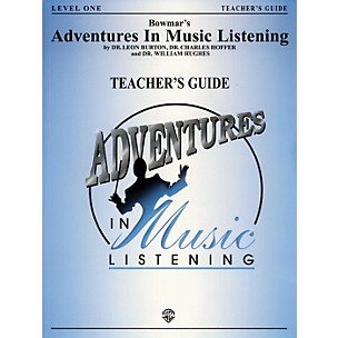Alfred Adventures In Music Listening Level One Teacher Guide/CD