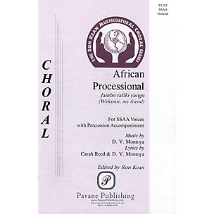 PAVANE African Processional (Jambo rafiki yangu (Welcome, my friend)) SSAA composed by David Montoya