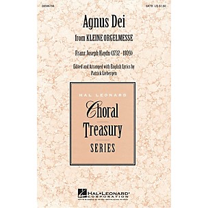 Hal Leonard Agnus Dei: Music of Inner Harmony (from Kleine Orgelmesse) SATB arranged by Patrick Liebergen