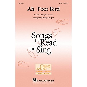 Hal Leonard Ah, Poor Bird 2-Part arranged by Shelly Cooper