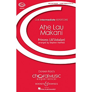 Boosey and Hawkes Ahe Lau Makani (CME Intermediate) SSA composed by Lili'Uokalani arranged by Stephen Hatfield