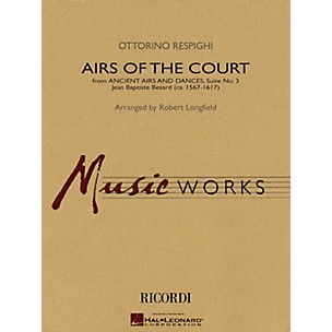 Hal Leonard Airs of the Court (from Ancient Airs and Dances, Suite No. 3) Concert Band Level 3.5 by Robert Longfield