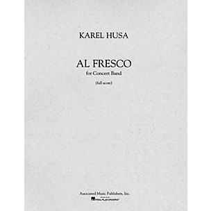 Associated Al Fresco (Full Score) Concert Band Composed by Karel Husa