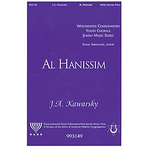 Transcontinental Music Al Hanissim (For the Miracles) SATB composed by J.A. Kawarsky (E-print only)