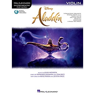 Hal Leonard Aladdin Instrumental Play-Along Series for Violin Book/Audio Online