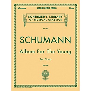 G. Schirmer Album for The Young Op 68 Centennial Edition By Schumann