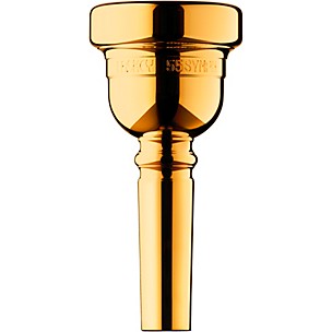 Laskey Alessi Symphony Signature Series Large Shank Trombone Mouthpiece in Gold
