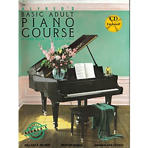 Alfred Alfred's Basic Adult Piano Course Lesson Book 2 Book 2 & CD