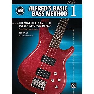 Alfred Alfred's Basic Bass Method Book 1