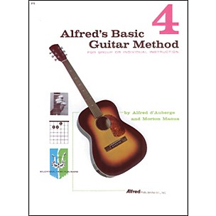 Alfred Alfred's Basic Guitar Method Book 4