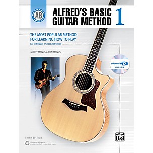 Alfred Alfred's Basic Guitar Method Level 1 Book and Enhanced CD