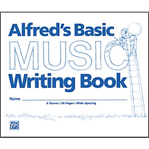 Alfred Alfred's Basic Music Writing Book (8" x 6")