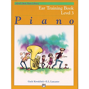 Alfred Alfred's Basic Piano Course Ear Training Book 3