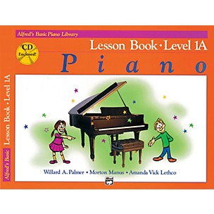 Alfred Alfred's Basic Piano Course Lesson Book 1A Book 1A & CD