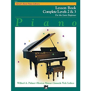 Alfred Alfred's Basic Piano Course Lesson Book Complete 2 & 3