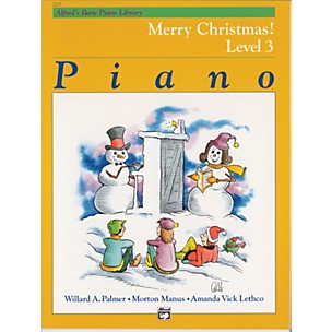 Alfred Alfred's Basic Piano Course Merry Christmas! Book 3