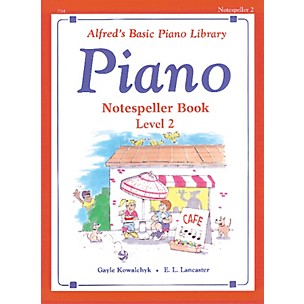 Alfred Alfred's Basic Piano Course Notespeller Book 2 Book 2