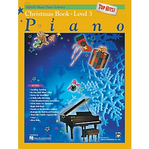 Alfred Alfred's Basic Piano Course Top Hits! Christmas Book 3