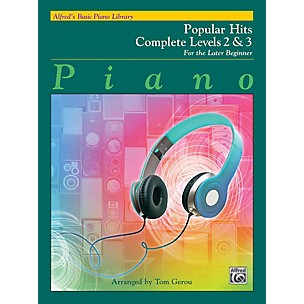 Alfred Alfred's Basic Piano Library - Popular Hits Complete Levels 2 & 3