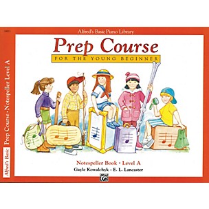 Alfred Alfred's Basic Piano Prep Course Notespeller Book A