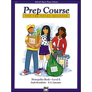 Alfred Alfred's Basic Piano Prep Course Notespeller Book E