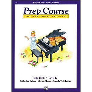 Alfred Alfred's Basic Piano Prep Course Solo Book E