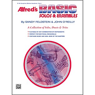 Alfred Alfred's Basic Solos and Ensembles Book 1 Alto Sax Baritone Sax