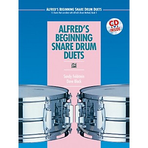 Alfred Alfred's Beginning Snare Drum Duets Book & CD