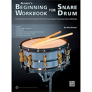 Alfred Alfred's Beginning Workbook for Snare Drum Book