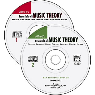 Alfred Alfred's Essentials of Music Theory: Ear Training for Books 1-3 (Online Audio)