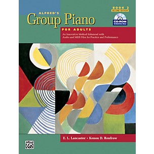 Alfred Alfred's Group Piano for Adults Student Book 2 (2nd Edition) Book 2 with CD-ROM