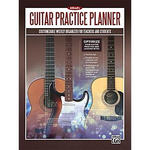 Alfred Alfred's Guitar Practice Planner Planner, Student Journal & Manuscript Paper Book