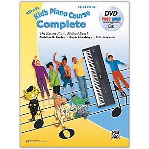 Alfred Alfred's Kid's Piano Course Complete Book, CD & DVD