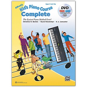 Alfred Alfred's Kid's Piano Course Complete (Book/Online Audio/Video)