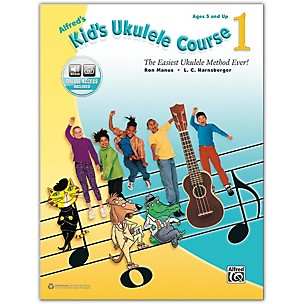 Alfred Alfred's Kid's Ukulele Course 1 - Book & Online Audio