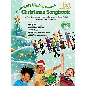Alfred Alfred's Kid's Ukulele Course Christmas Songbook 1 & 2 with CD