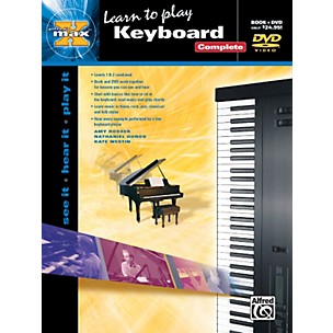 Alfred Alfred's MAX Keyboard Complete Book & DVD in Sleeve