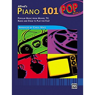Alfred Alfred's Piano 101 Pop Book 1