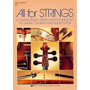 KJOS All For Strings 1 Piano Accomp