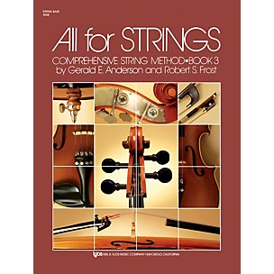 KJOS All For Strings 3 String Bass