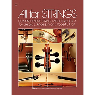 KJOS All For Strings 3 Viola