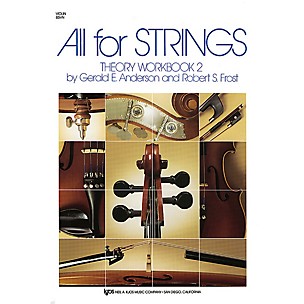 KJOS All For Strings Theory Workbook 2